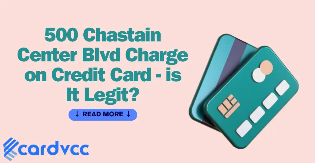 500 Chastain Center Blvd Charge on Credit Card