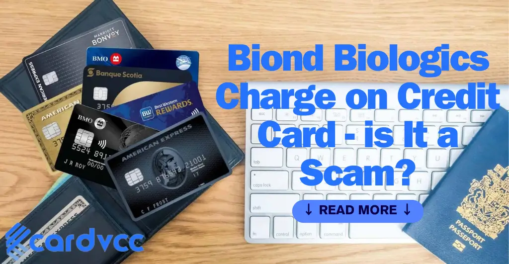 Biond Biologics Charge on Credit Card