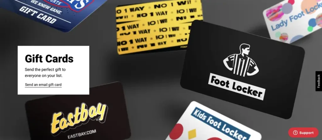 Buy Foot Locker Gift Cards Onlin