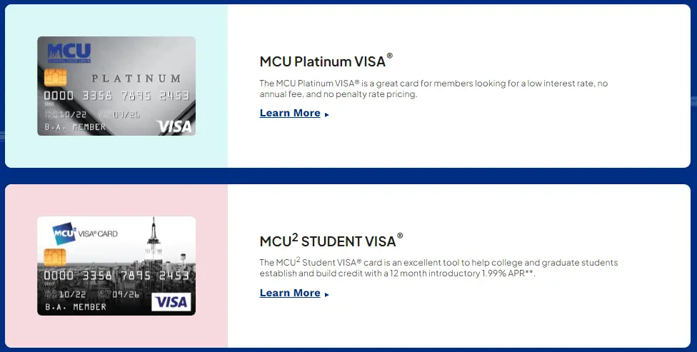 Pay on Your Terms with an MCU VISA