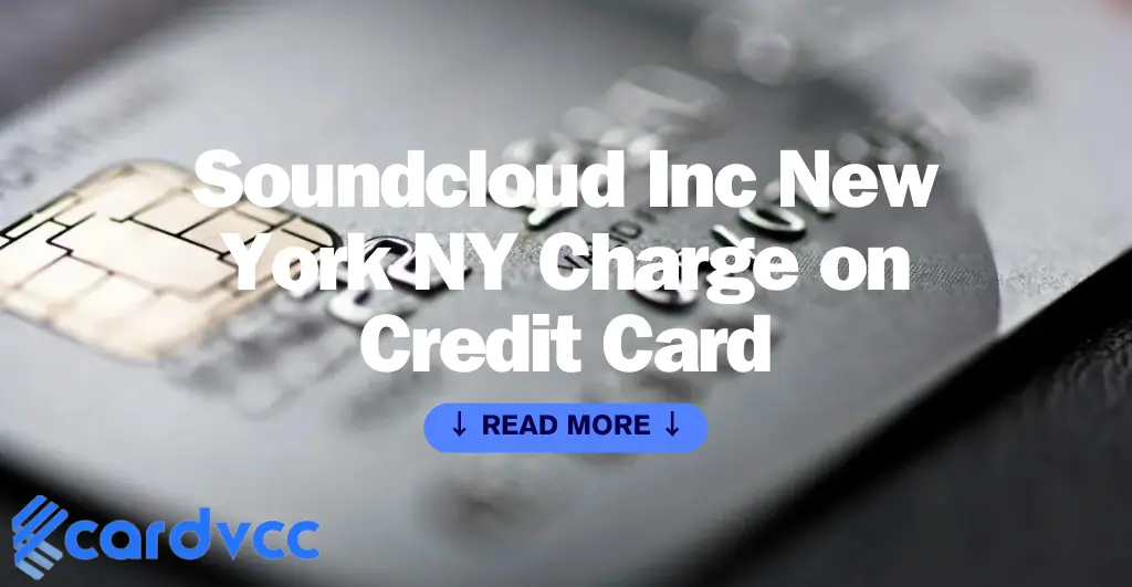 Soundcloud Inc New York NY Charge on Credit Card
