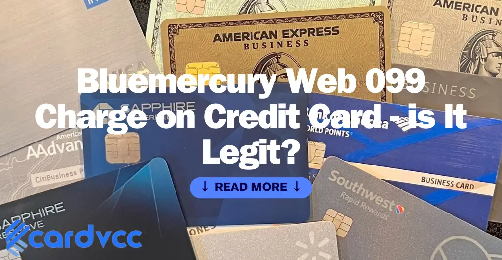 Bluemercury Web 099 Charge on Credit Card