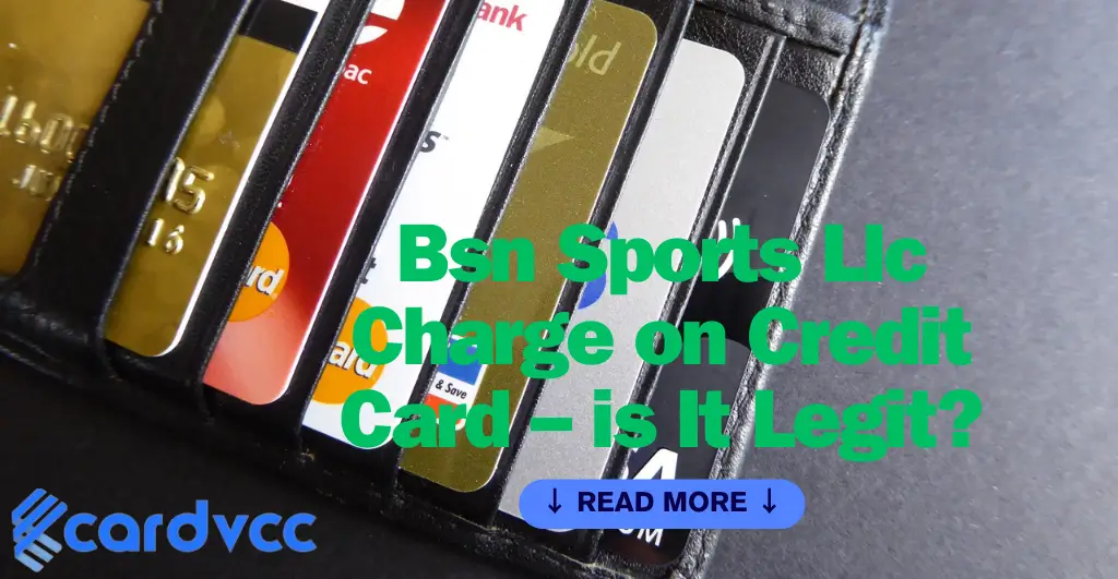 Bsn Sports Llc Charge on Credit Card