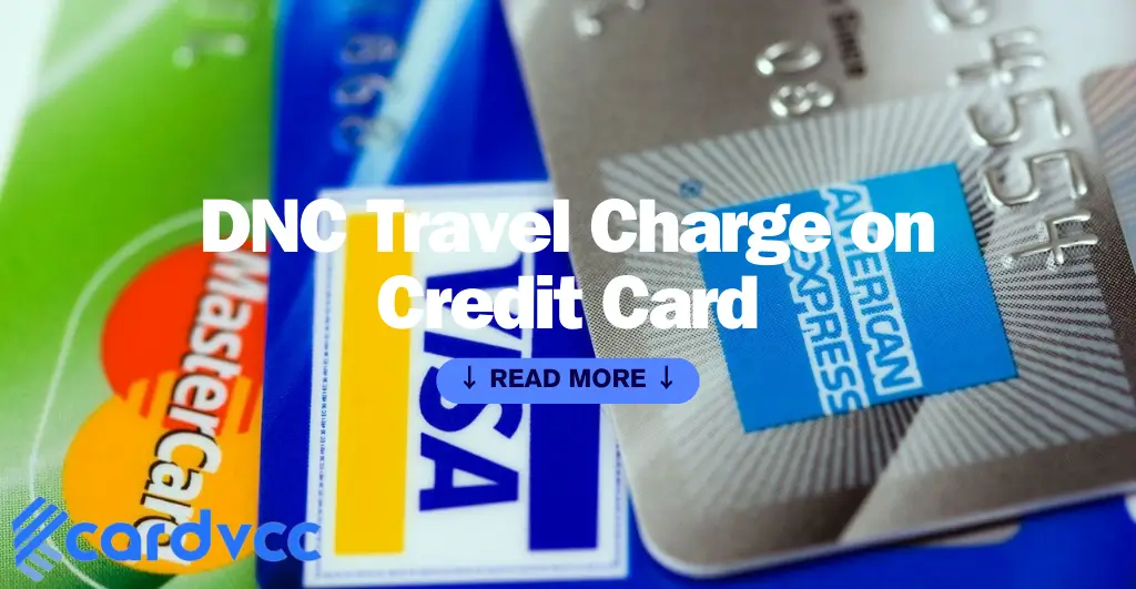 DNC Travel Charge on Credit Card