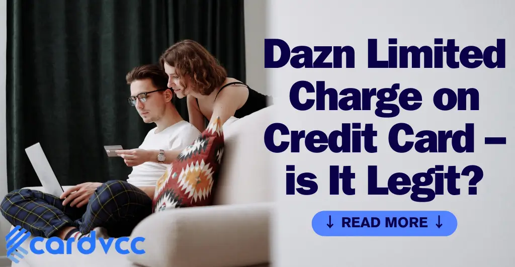 Dazn Limited Charge on Credit Card