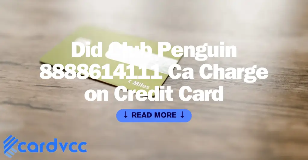 Did Club Penguin 8888614111 Ca