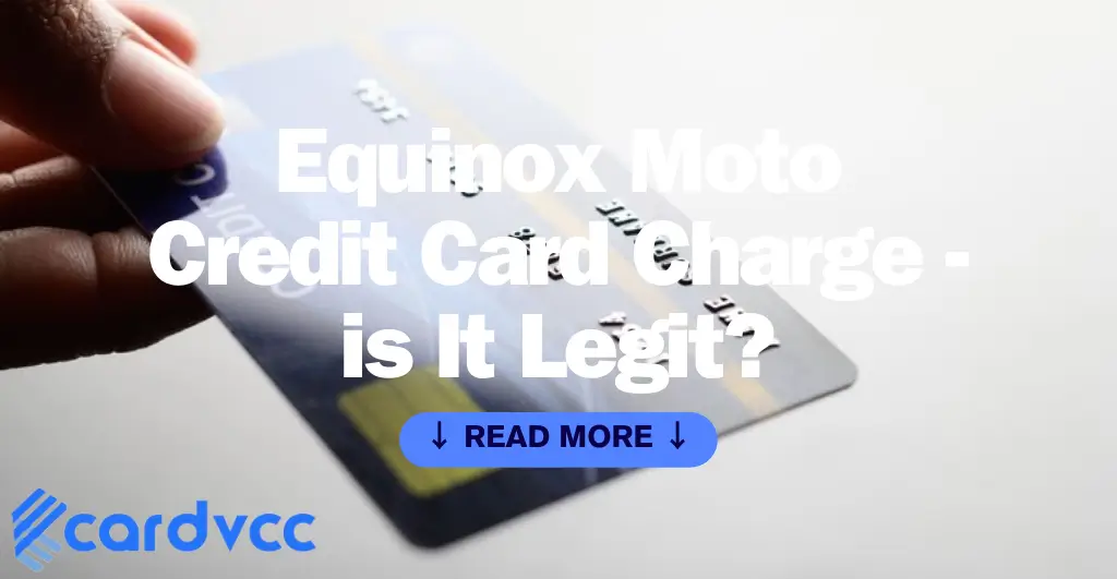Equinox Moto Credit Card Charge