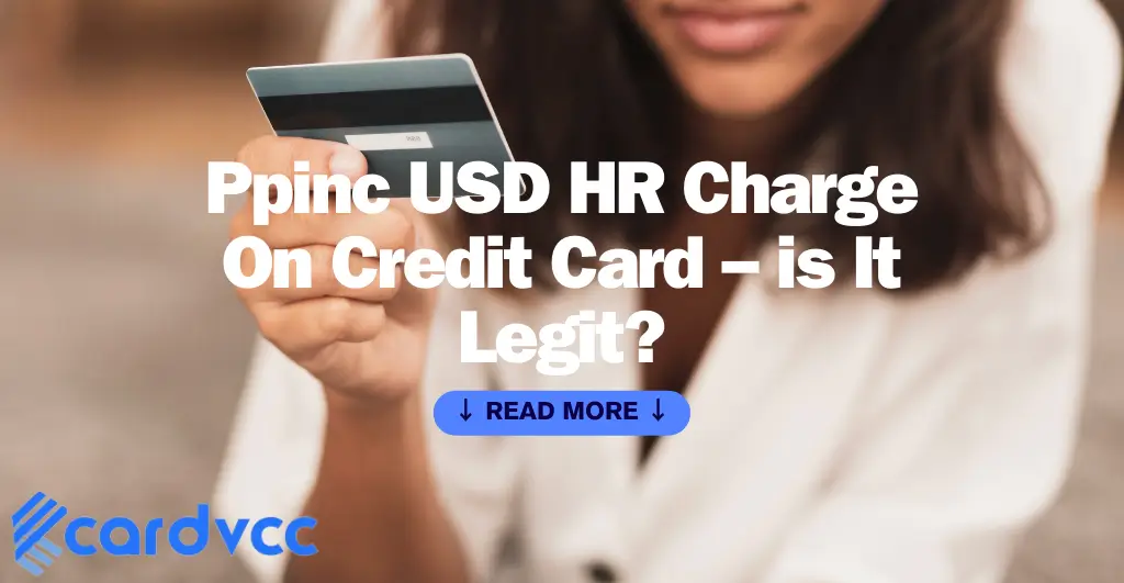 Ppinc USD HR Charge On Credit Card