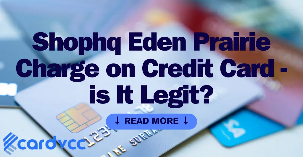 Shophq Eden Prairie Charge on Credit Card