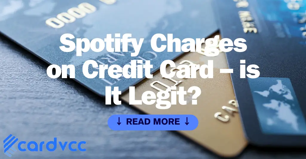 Spotify Charges on Credit Card
