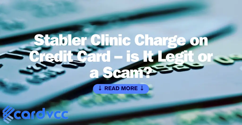 Stabler Clinic Charge on Credit Card