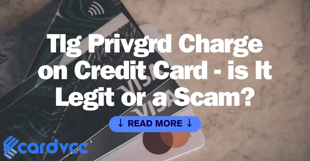 Tlg Privgrd Charge on Credit Card