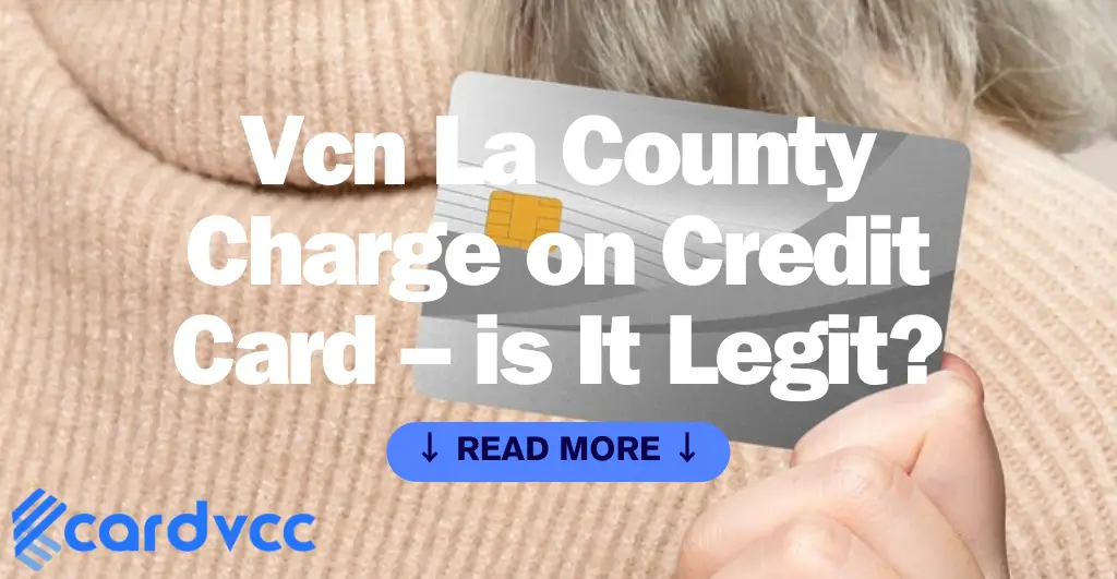 Vcn La County Charge on Credit Card