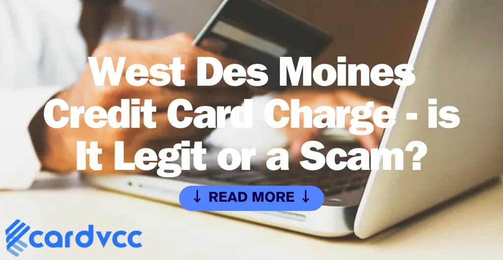 West Des Moines Credit Card Charge