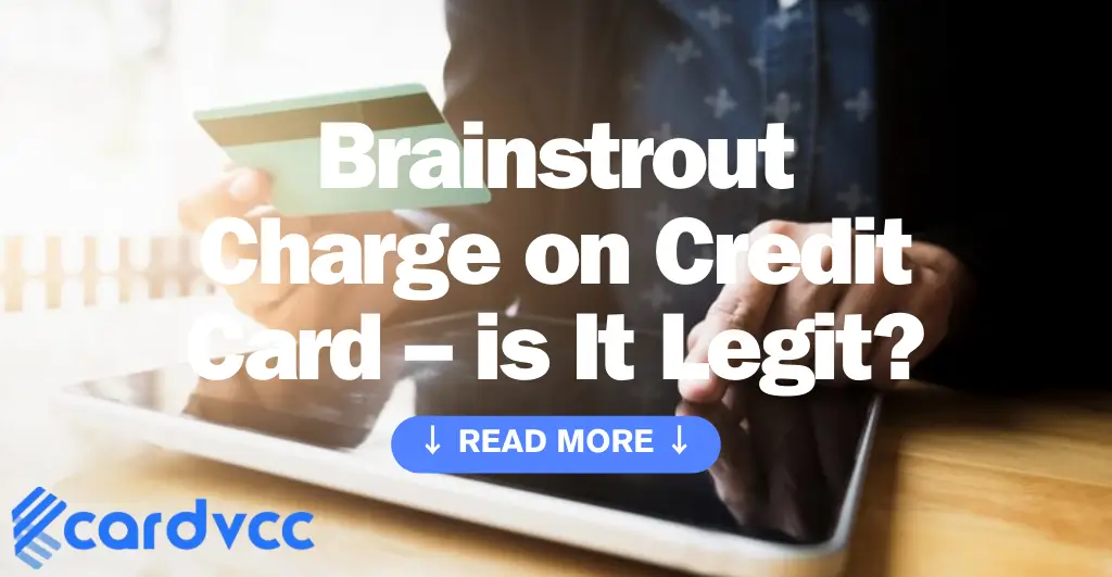 Brainstrout Charge on Credit Card