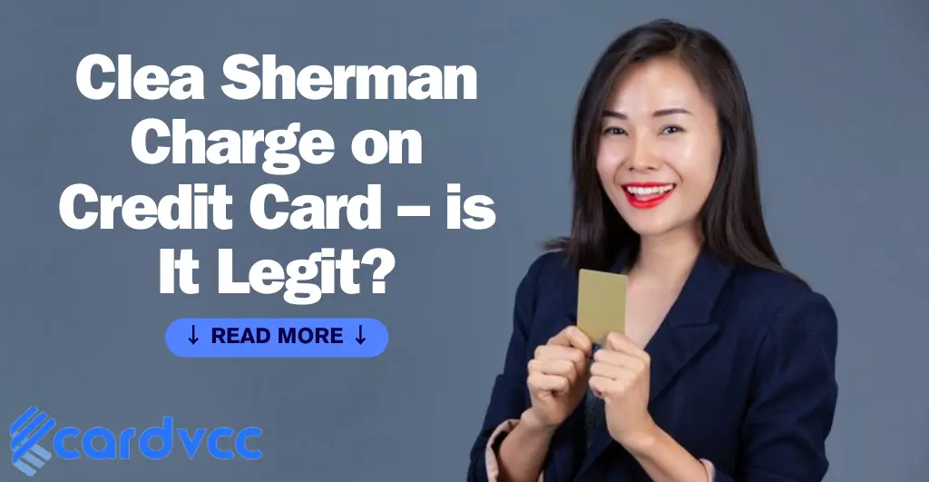 Clea Sherman Charge on Credit Card