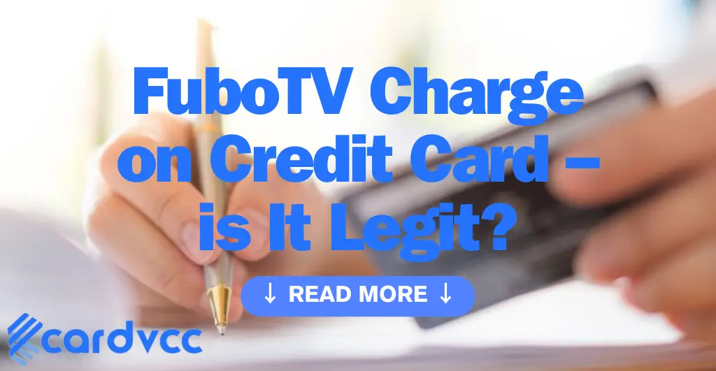 Fubotv Charge on Credit Card