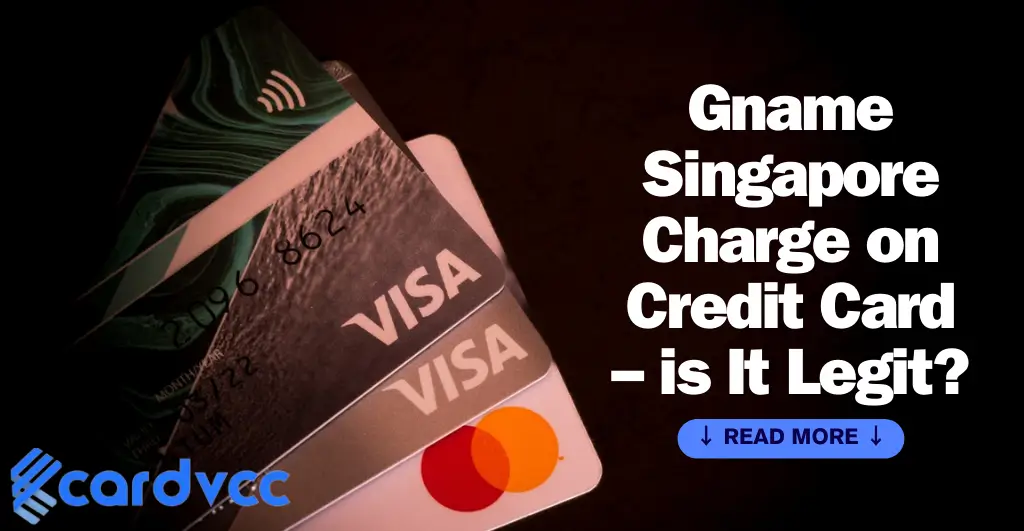 Gname Singapore Charge on Credit Card
