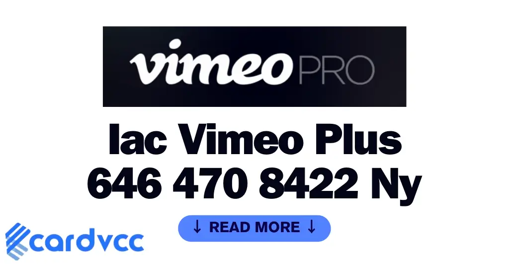 Iac Vimeo Plus 646 470 8422 Ny