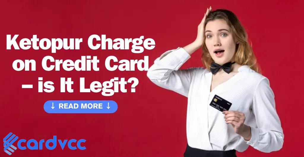 Ketopur Charge on Credit Card