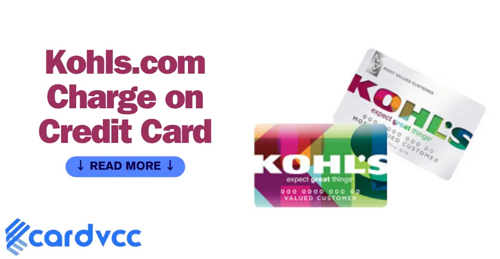 Kohls.com Charge on Credit Card