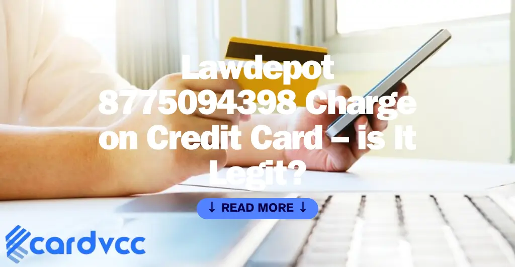 Lawdepot 8775094398 Charge on Credit Card