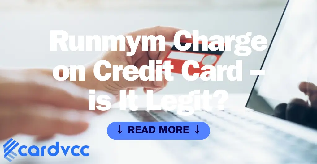 Runmym Charge on Credit Card