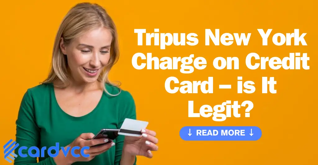 Tripus New York Charge on Credit Card
