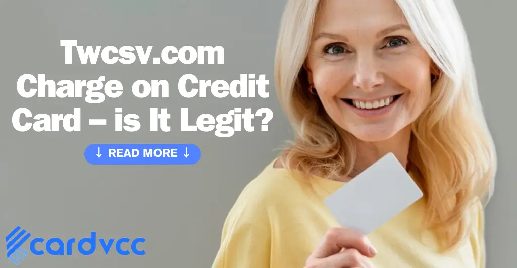 Twcsv.com Charge on Credit Card