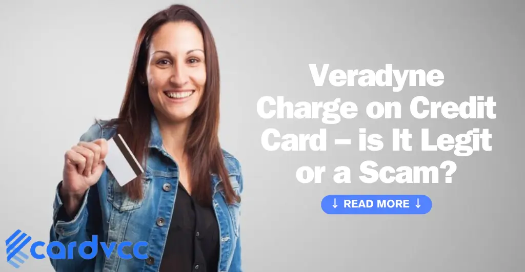 Veradyne Charge on Credit Card