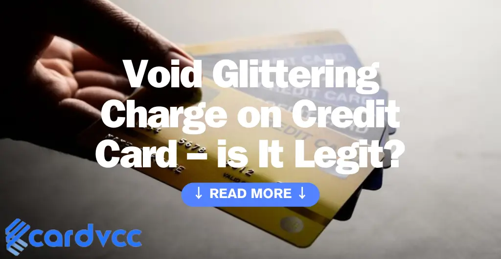 Void Glittering Charge on Credit Card