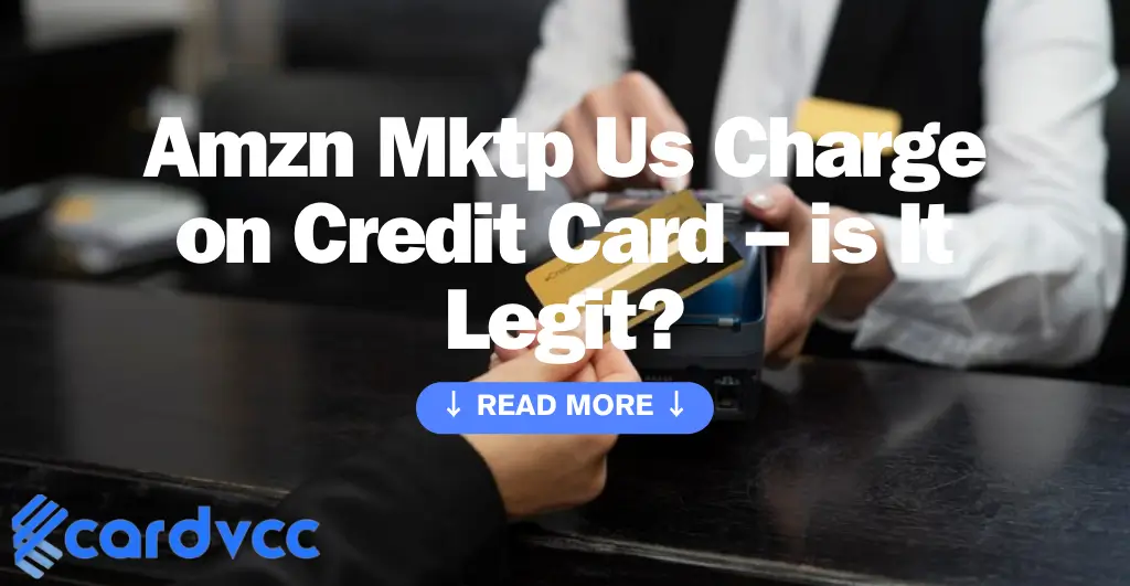 Amzn Mktp Us Charge on Credit Card