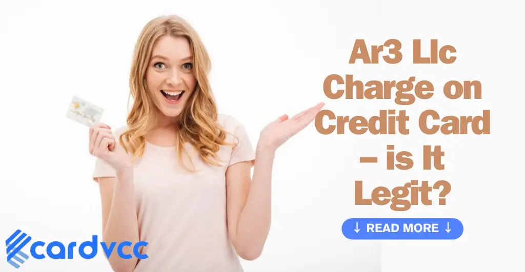 Ar3 Llc Charge on Credit Card