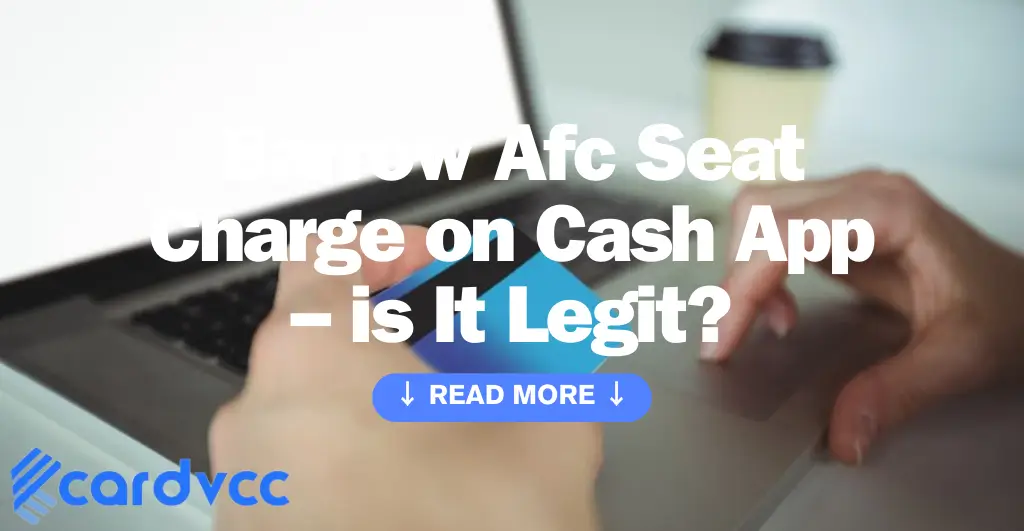 Barrow Afc Seat Charge on Cash App