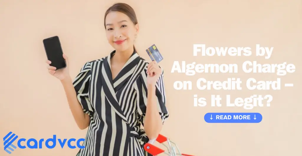 Flowers by Algernon Charge on Credit Card