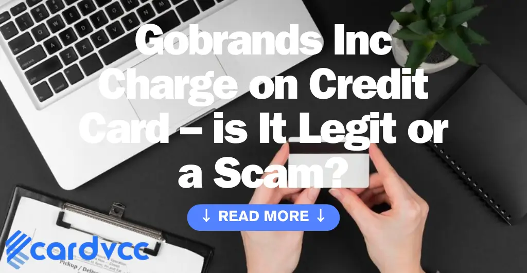 Gobrands Inc Charge on Credit Card