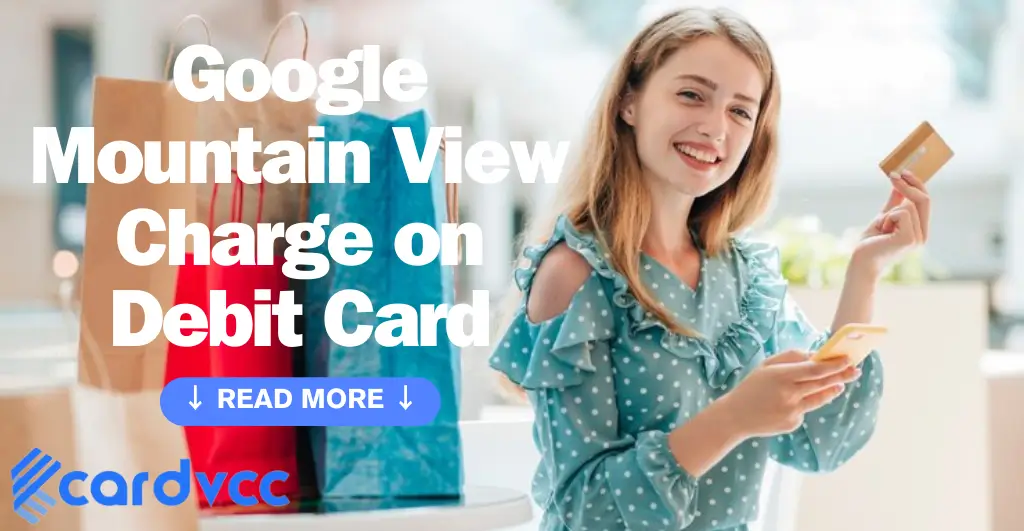 Google Mountain View Charge on Debit Card