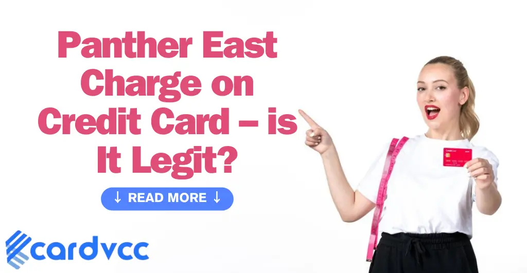 Panther East Charge on Credit Card