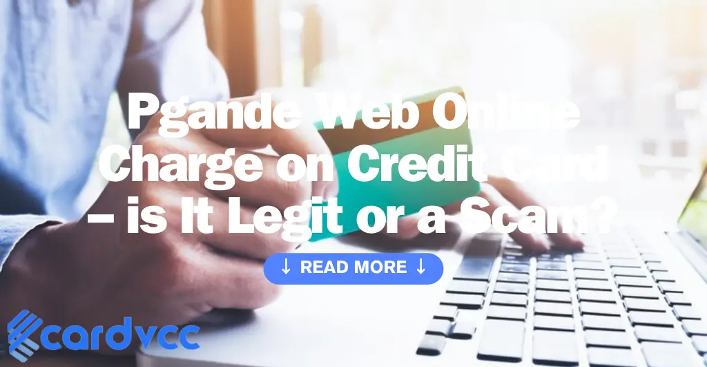 Pgande Web Online Charge on Credit Card