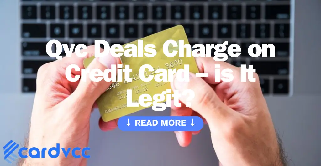 Qvc Deals Charge on Credit Card