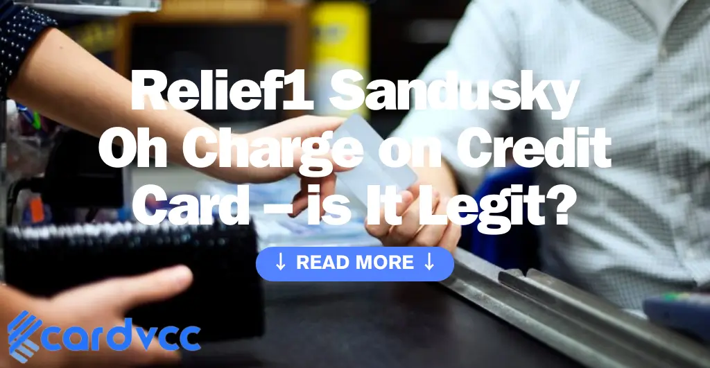 Relief1 Sandusky Oh Charge on Credit Card