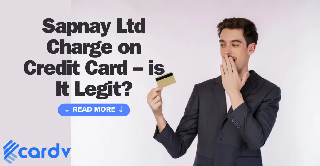 Sapnay Ltd Charge on Credit Card