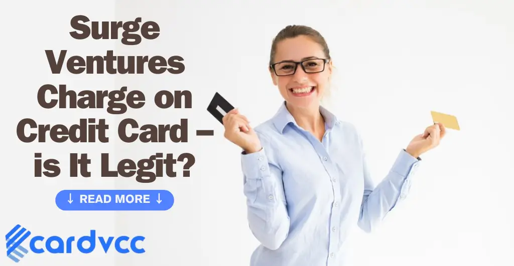 Surge Ventures Charge on Credit Card