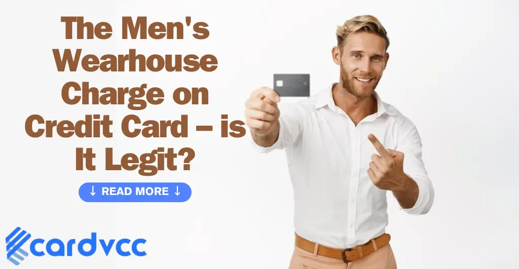 The Men's Wearhouse Charge on Credit Card