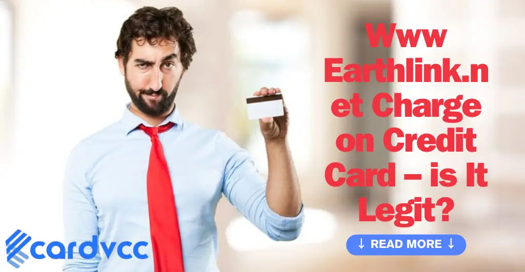 Www Earthlink.net Charge on Credit Card