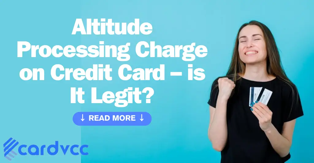 Altitude Processing Charge on Credit Card