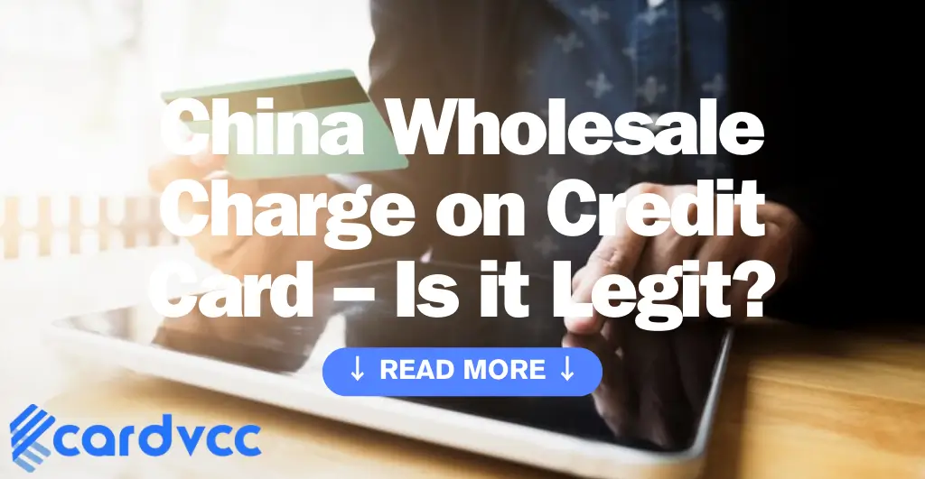 China Wholesale Charge on Credit Card