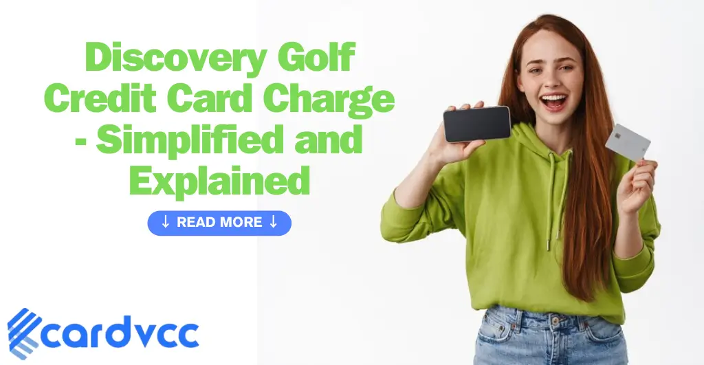 Discovery Golf Credit Card Charge