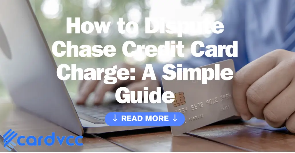 How to Dispute Chase Credit Card Charge