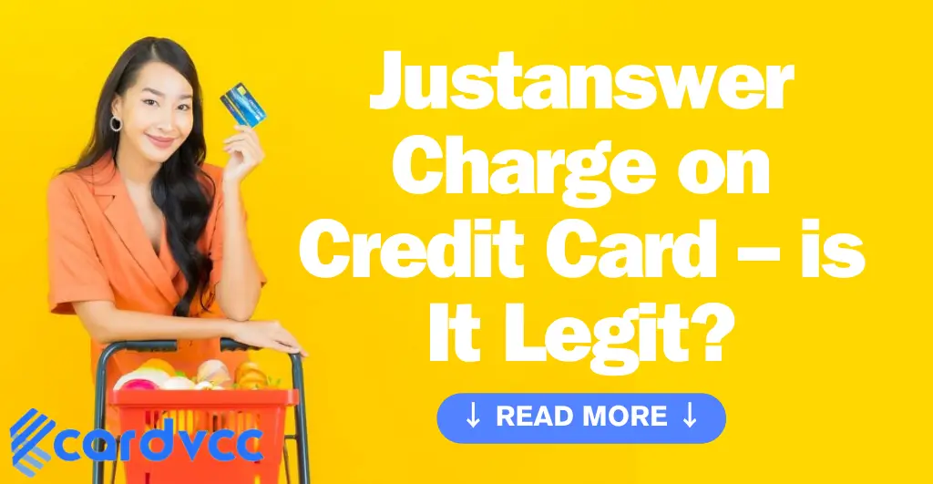 Justanswer Charge on Credit Card